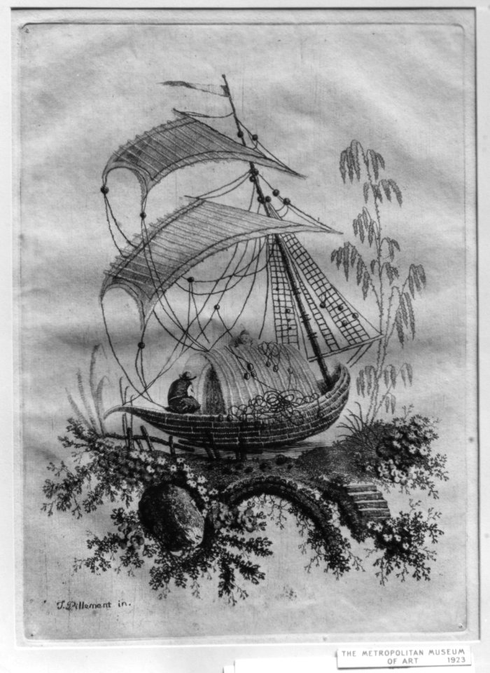 Chinoiserie from Nouvelle Suite de Cahiers de Dessins Chinois MET 51098