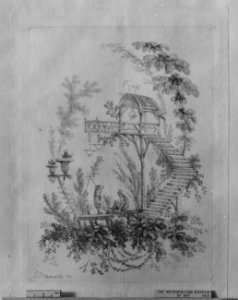 Chinoiserie from Nouvelle Suite de Cahiers de Dessins Chinois MET 50715