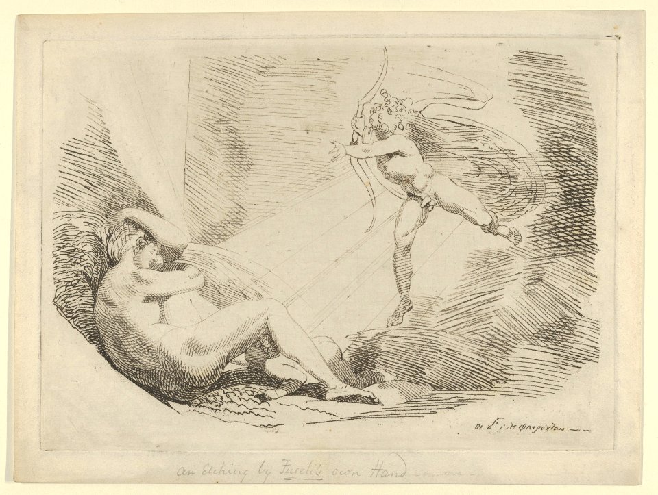 Chrysogone Conceives, in a Ray of Sunshine, Amoretta and Belphoebe (Edmund Spenser, "The Faerie Queene, III, vi) MET DP854872