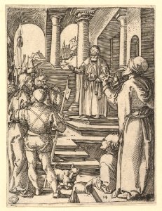 Christ presented to Pilate by henchmen MET DP820319