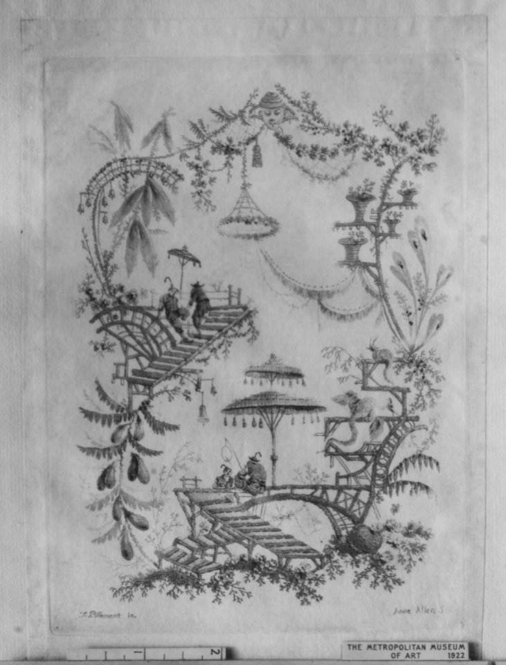 Chinoiserie from Nouvelle Suite de Cahiers Arabesques Chinois MET 50718