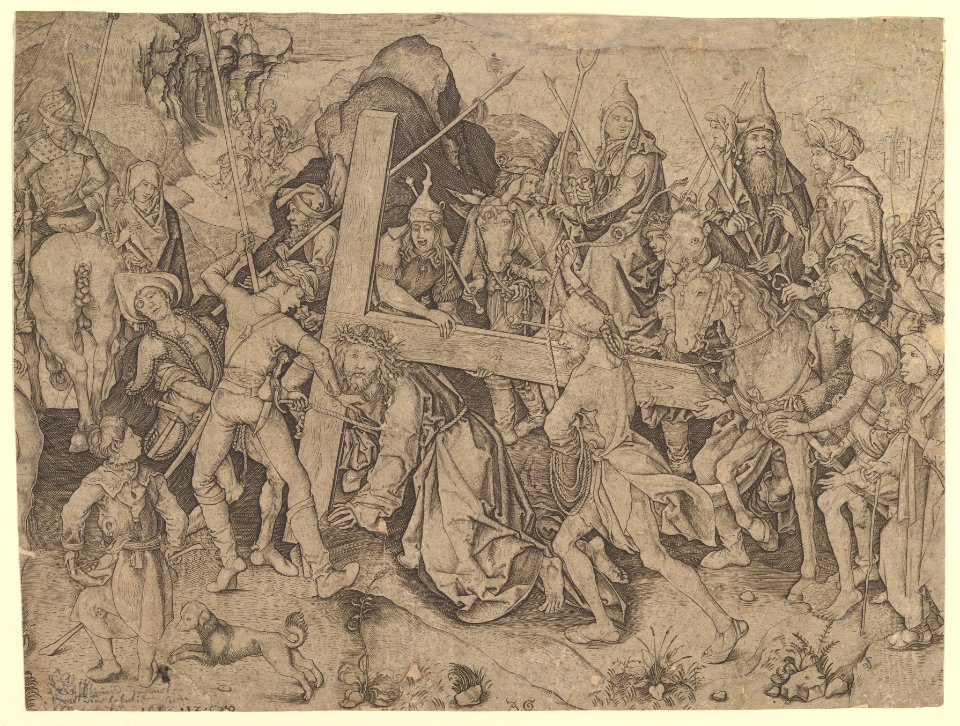 Christ Carrying the Cross (copy) MET DP819887