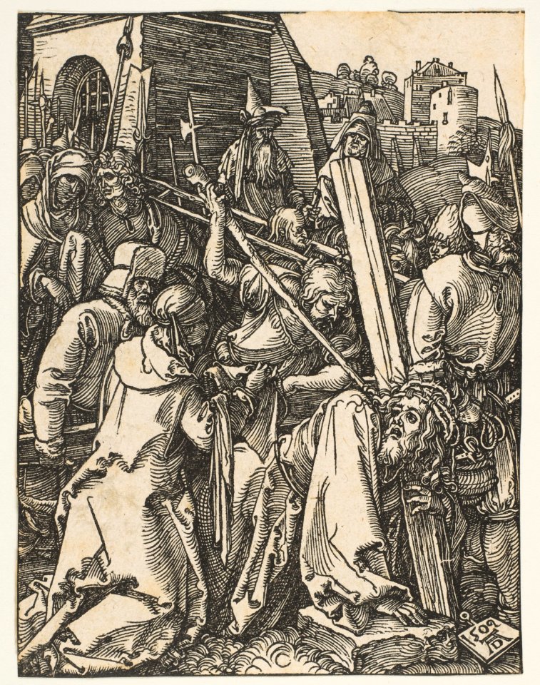 Christ Carrying the Cross, from The Small Passion MET DP816051