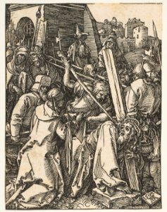 Christ Carrying the Cross, from The Small Passion MET DP816051