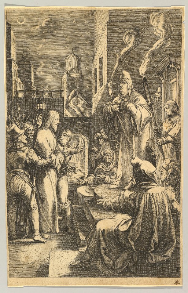 Christ before Caiaphas, from The Passion of Christ MET DP820914