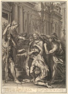 Christ Before Herod, from The Passion of Christ, plate 12 MET DP835968