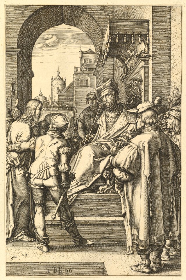 Christ before Pilate, from The Passion of Christ MET DP820899