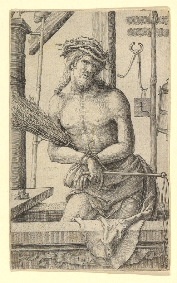 Christ as the Man of Sorrows with the Instruments of the Passion. MET DP818947