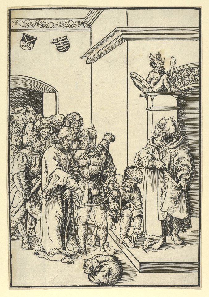 Christ before Caiphas, from the Passion MET DP841863
