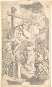 Christ Appearing to St. Bernard MET DP804173