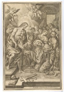 Christ appearing to Saint Margaret of Cortona MET DP845002