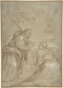 Christ Appearing to Saint Mary Magdalen ("Noli Me Tangere"). MET DP807849