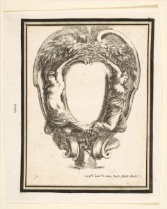 Cartouche with Duck and Nymphs MET DP817967