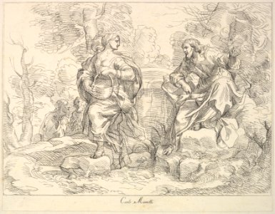 Christ appearing to Mary Magdalen(?) MET DP822631