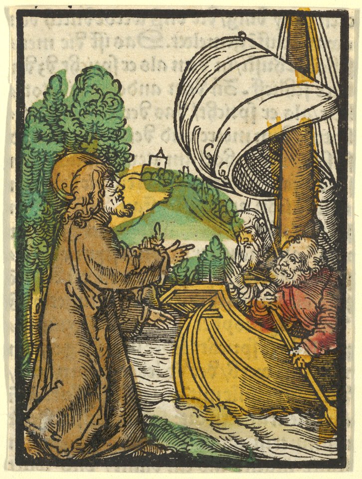 Christ Calming the Storm on Lake Tiberias, from Das Plenarium MET DP849923