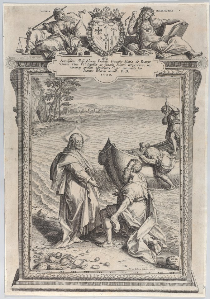Christ calling Saint Andrew Met DP885883