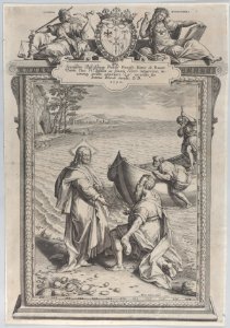Christ calling Saint Andrew Met DP885883