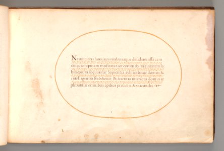 Calligraphic Excersize in Latin MET DP-12235-019