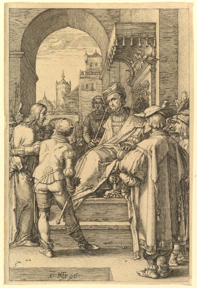 Christ Before Pilate, from The Passion of Christ MET DP820992