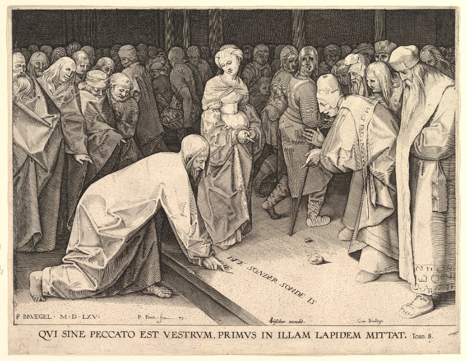 Christ and the Woman Taken in Adultery MET DP825992
