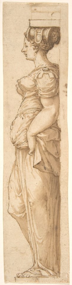 Caryatid Facing Left MET DP810252