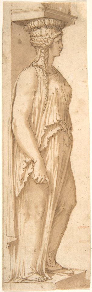 Caryatid Facing Right MET DP810251