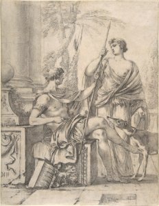 Cephalus Receiving the Spear and Hound from Procris MET DP807102