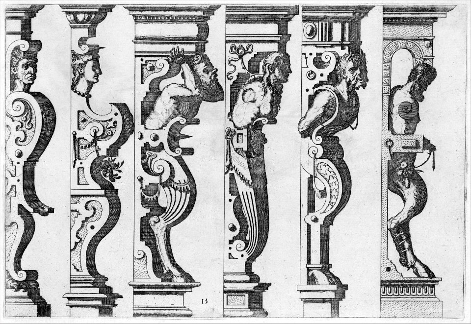 Caryatidum (...) sive Athlantidum Multiformium (...) MET MM62102