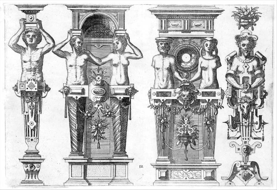 Caryatidum (...) sive Athlantidum Multiformium (...) MET MM62101