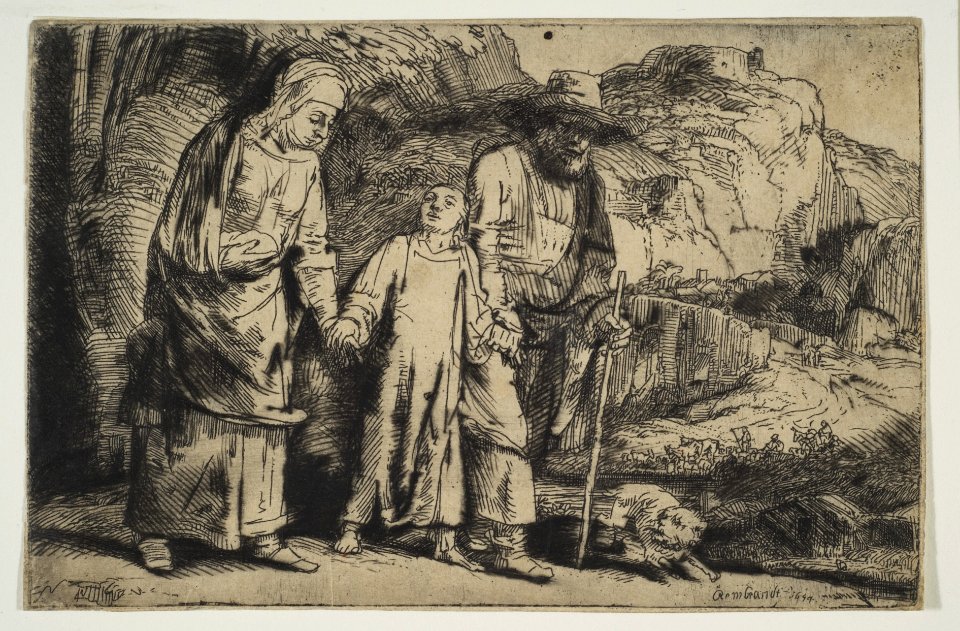 Christ between his Parents, Returning from the Temple MET DP814812