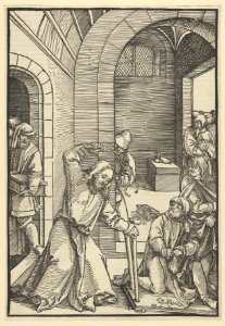 Christ Purifying the Temple, from Speculum passionis domini nostri Ihesu Christi MET DP849020