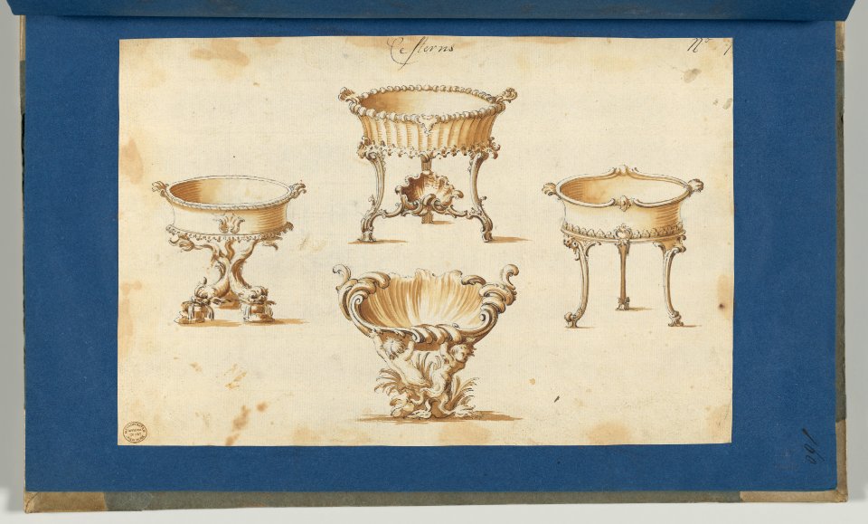 Cisterns, from Chippendale Drawings, Vol. II MET DP-14176-047
