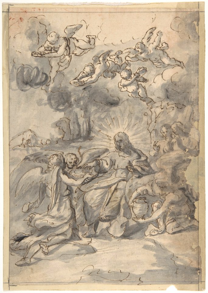 Christ Surrounded by Angels MET DP803306