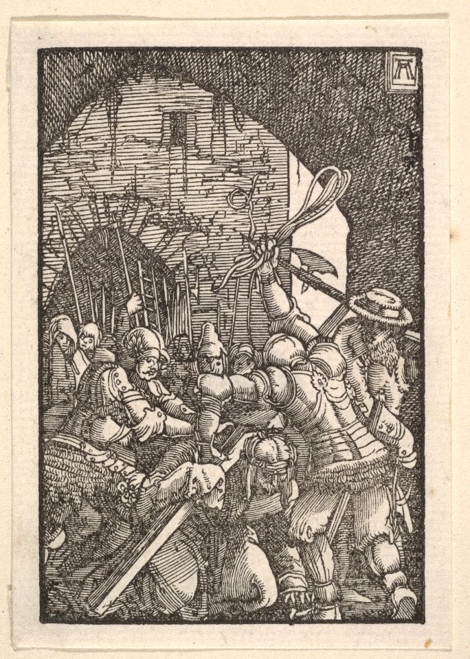 Christ Carrying the Cross, from The Fall and Salvation of Mankind Through the Life and Passion of Christ MET DP832977