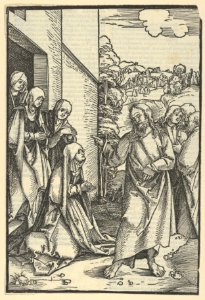 Christ Taking Leave of His Mother, from Speculum passionis domini nostri Ihesu Christi MET DP848947