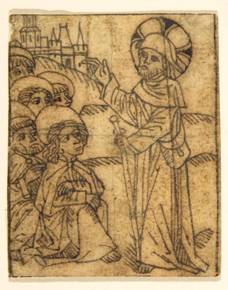 Christ Taking Leave of His Disciples MET DP813503