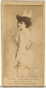 Card Number 216, Daisy Murdoch, from the Actors and Actresses series (N145-7) issued by Duke Sons & Co. to promote Duke Cigarettes MET DP836526
