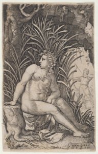 Cephalus and Procris, from The Greek Heroines MET DP855504