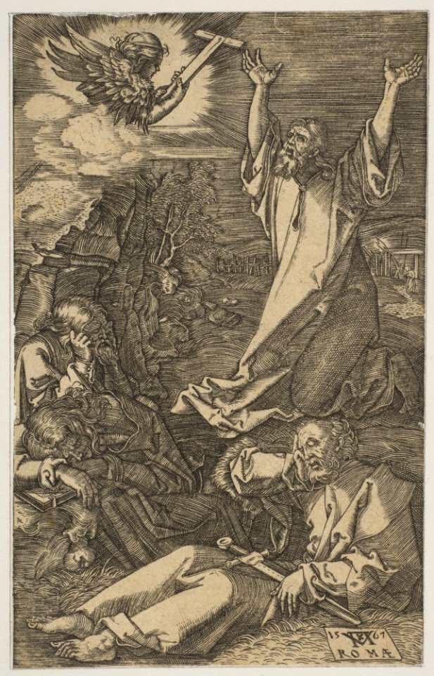 Christ on the Mount of Olives, from The Passion (copy) MET DP815570