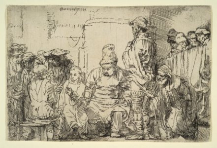 Christ Seated Disputing with the Doctors MET DP814821