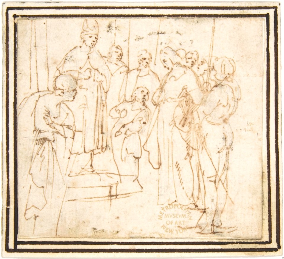 Christ before the High Priest Caiphas MET DP807640