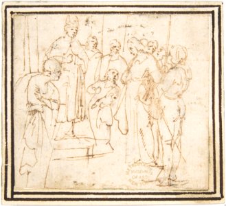 Christ before the High Priest Caiphas MET DP807640