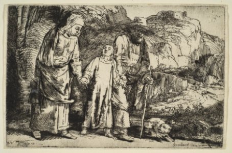 Christ Returning from the Temple with His Parents MET DP814824