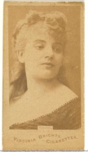 Caracol, from the Actors and Actresses series (N45, Type 1) for Virginia Brights Cigarettes MET DP829346