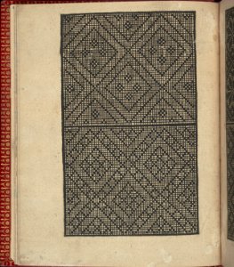 Ce est ung tractat de la noble art de leguille ascavoir ouvraiges de spaigne... page 4 (recto) MET DP355599