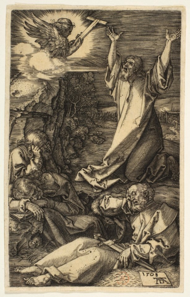 Christ on the Mount of Olives, from The Passion MET DP815564
