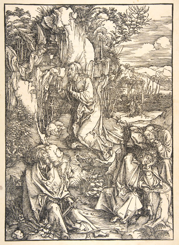Christ on the Mount of Olives, from The Large Passion MET DP816594