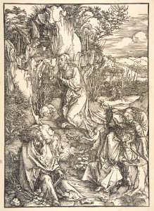Christ on the Mount of Olives, from The Large Passion MET DP816594