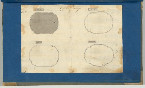 China Trays, from Chippendale Drawings, Vol. II MET DP-14176-093