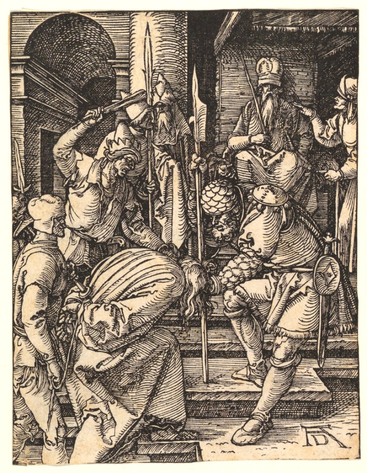 Christ Before Annas, from The Small Passion MET DP820447